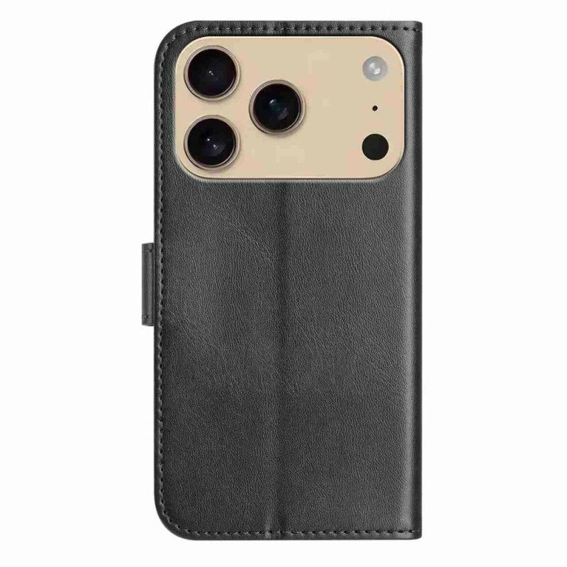 Δερματινη Θηκη iPhone 17 Pro Σχεδιασμός S Με Κορδόνι