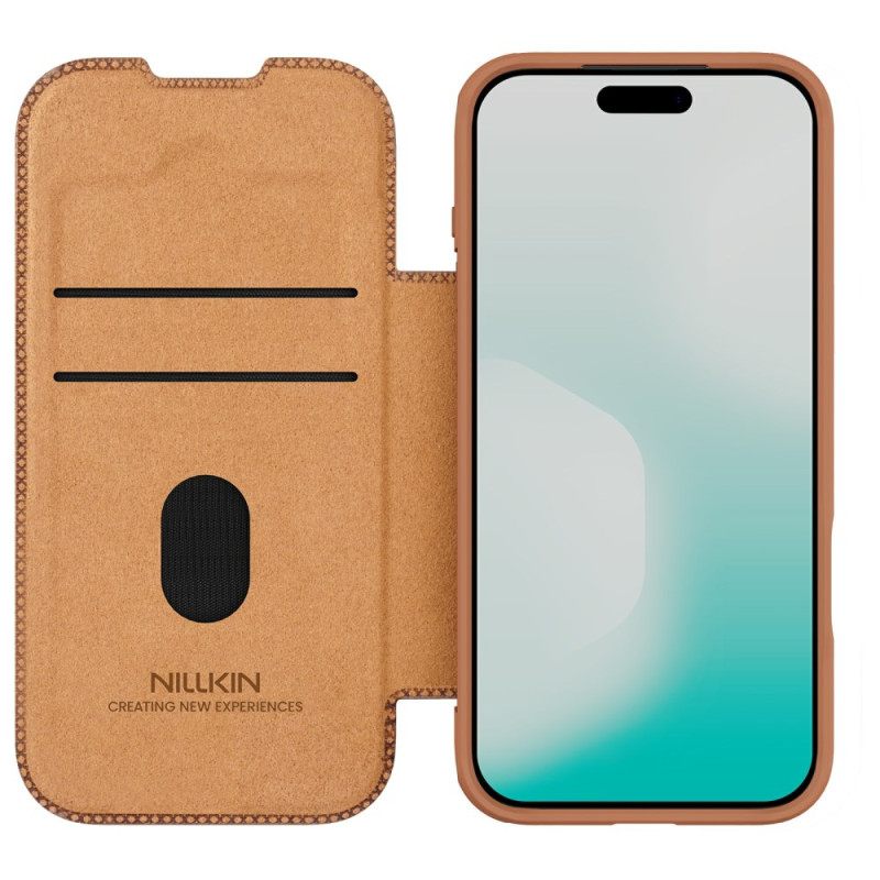 Δερματινη Θηκη iPhone 17 Pro Θήκες Κινητών Qin Pro Series Nillkin