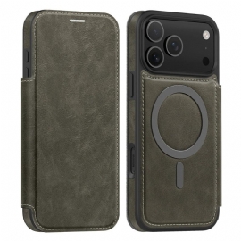 Δερματινη Θηκη iPhone 17 Pro Θήκη Κάρτας Rfid Συμβατή Με Magsafe