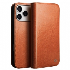 Δερματινη Θηκη iPhone 17 Pro Vintage Qialino