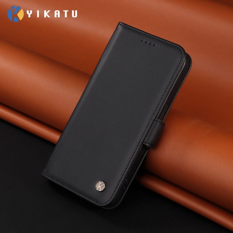 Δερματινη Θηκη iPhone 17 Pro Yikatu