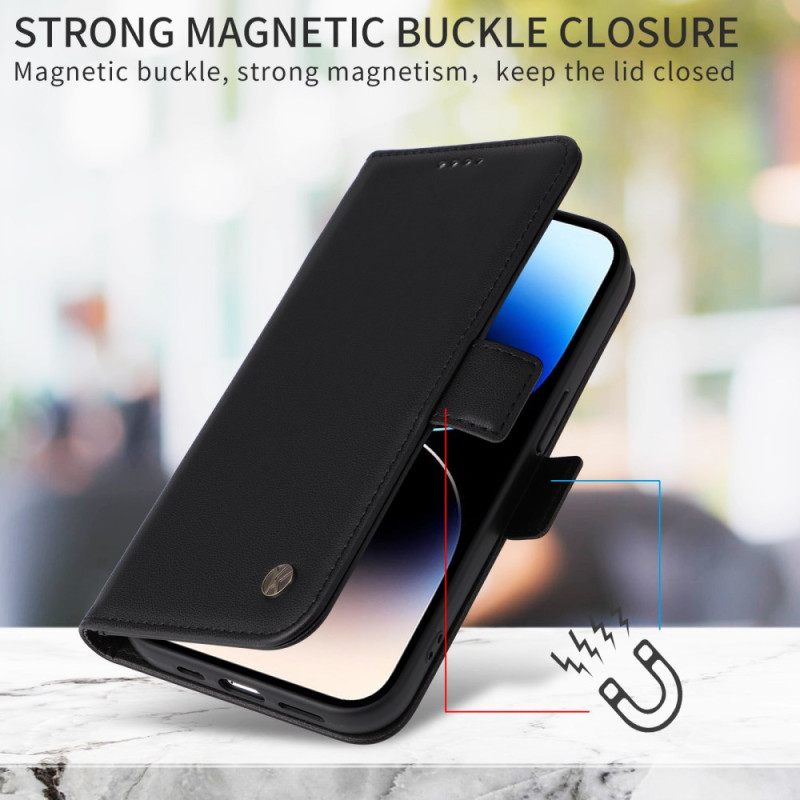 Δερματινη Θηκη iPhone 17 Pro Yikatu