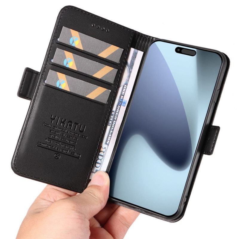 Δερματινη Θηκη iPhone 17 Pro Yikatu