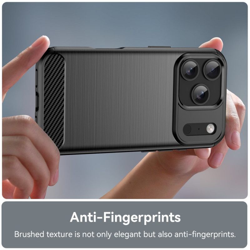 Κάλυμμα iPhone 17 Pro Βουρτσισμένο Ανθρακονήματα