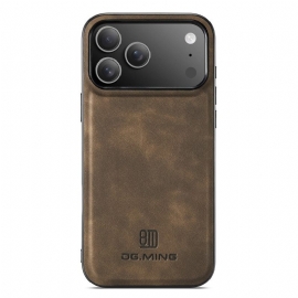 Κάλυμμα iPhone 17 Pro Δερμάτινη Εφέ Dg.ming