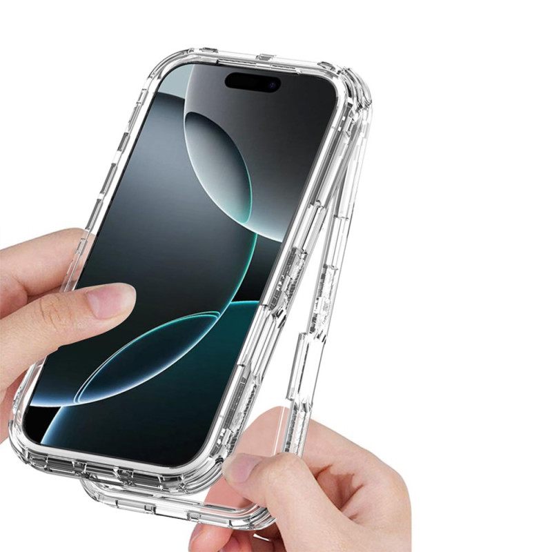 Κάλυμμα iPhone 17 Pro Διαφανής Τρία Σε Ένα