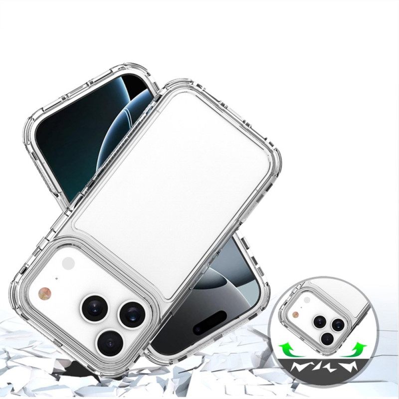 Κάλυμμα iPhone 17 Pro Διαφανής Τρία Σε Ένα