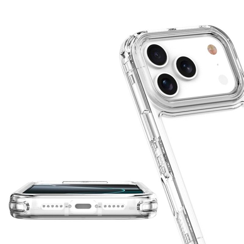 Κάλυμμα iPhone 17 Pro Διαφανής Τρία Σε Ένα