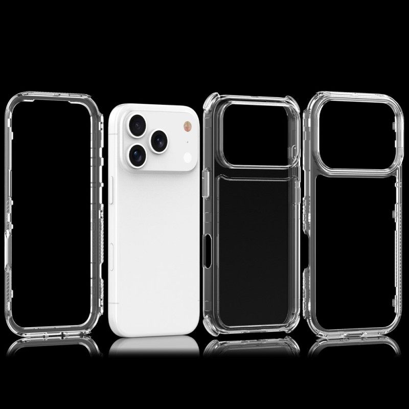 Κάλυμμα iPhone 17 Pro Διαφανής Τρία Σε Ένα