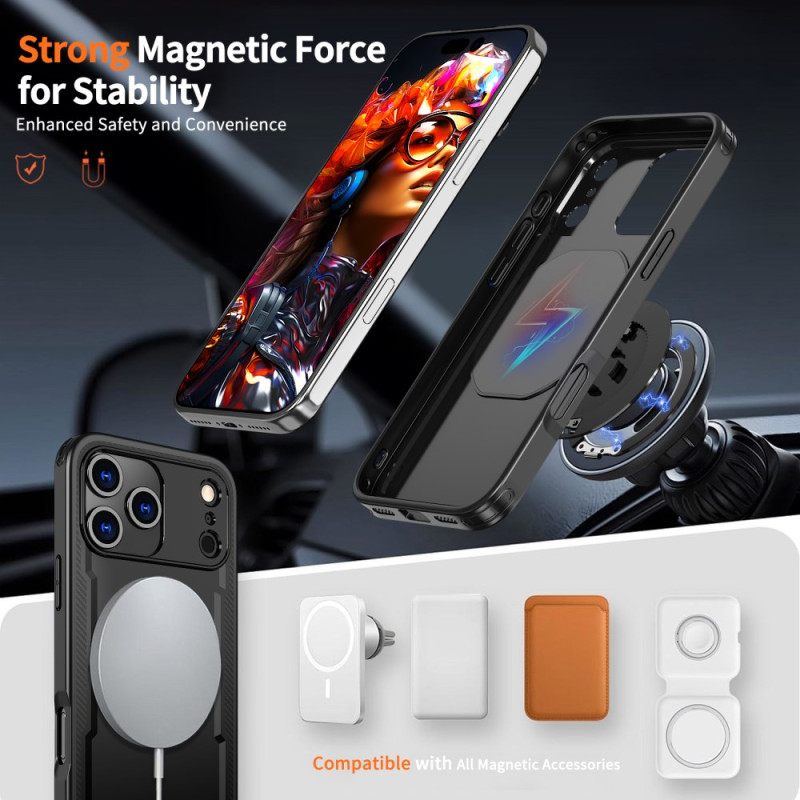 Κάλυμμα iPhone 17 Pro Magsafe Rugged Συμβατό Με Βάση Δακτυλίου