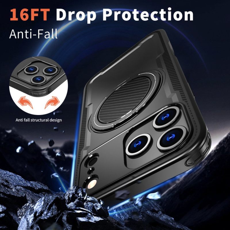 Κάλυμμα iPhone 17 Pro Magsafe Rugged Συμβατό Με Βάση Δακτυλίου