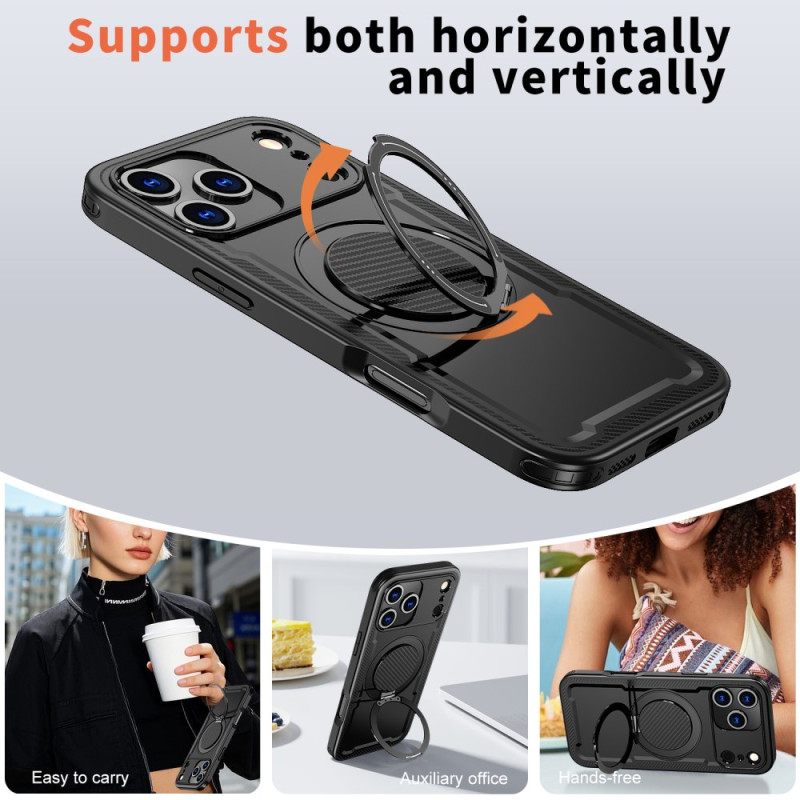 Κάλυμμα iPhone 17 Pro Magsafe Rugged Συμβατό Με Βάση Δακτυλίου