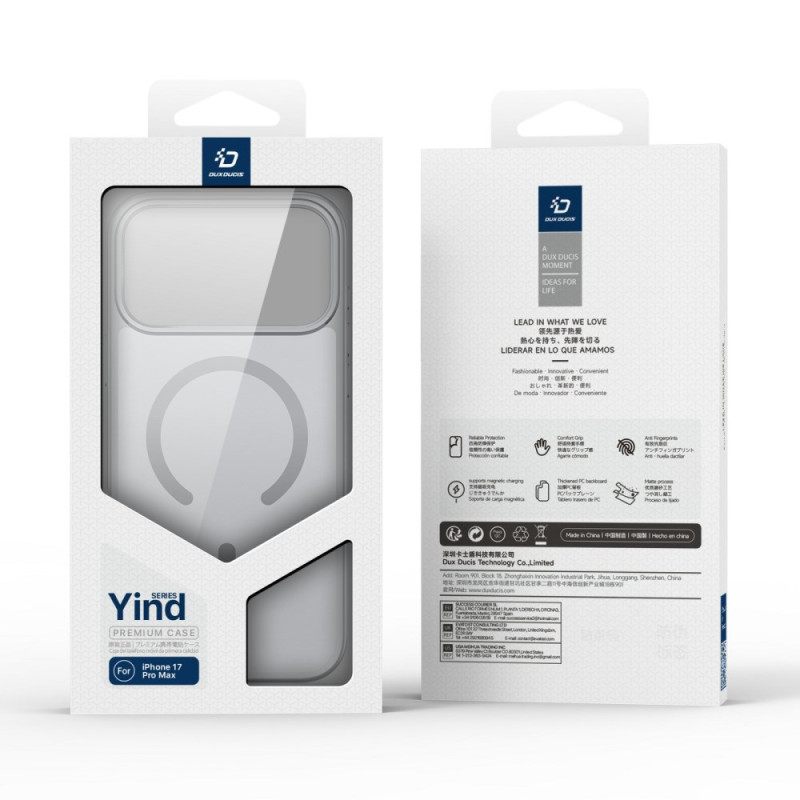 Κάλυμμα iPhone 17 Pro Magsafe Yind Series Dux Ducis