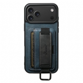 Κάλυμμα iPhone 17 Pro Με Θήκη Καρτών Ρετρό Σχεδιασμού