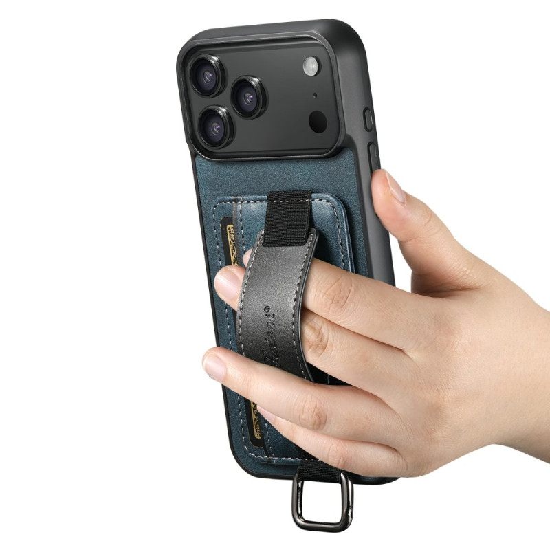 Κάλυμμα iPhone 17 Pro Με Θήκη Καρτών Ρετρό Σχεδιασμού