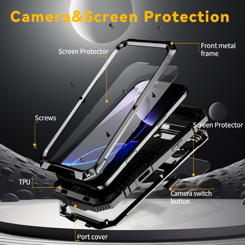 Κάλυμμα iPhone 17 Pro R-just Πλήρης Προστασία Σιλικόνης