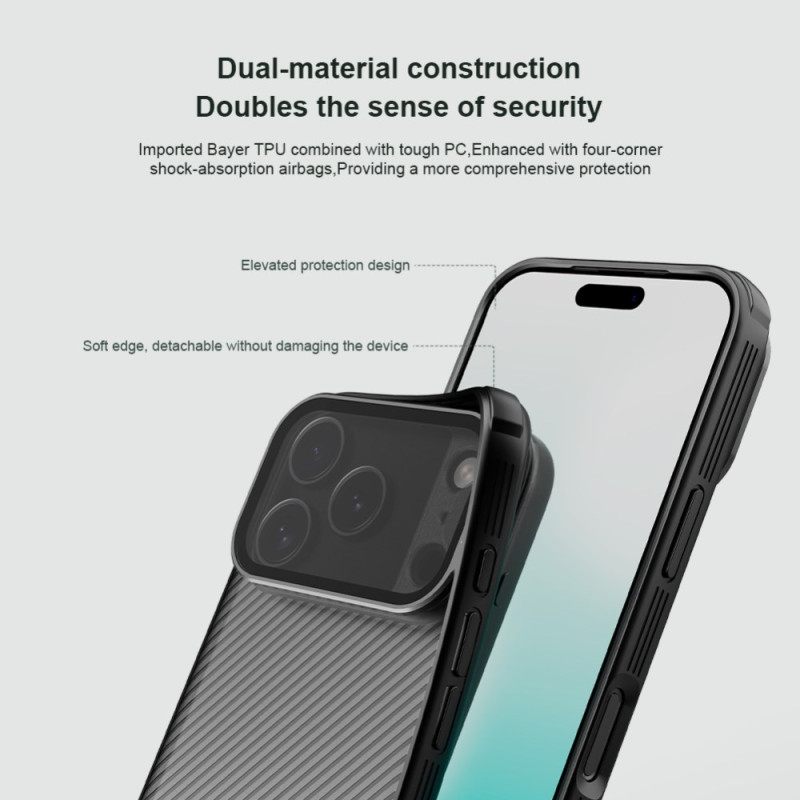 Κάλυμμα iPhone 17 Pro Σειρά Camshield Prop Nillkin Σιλικόνης