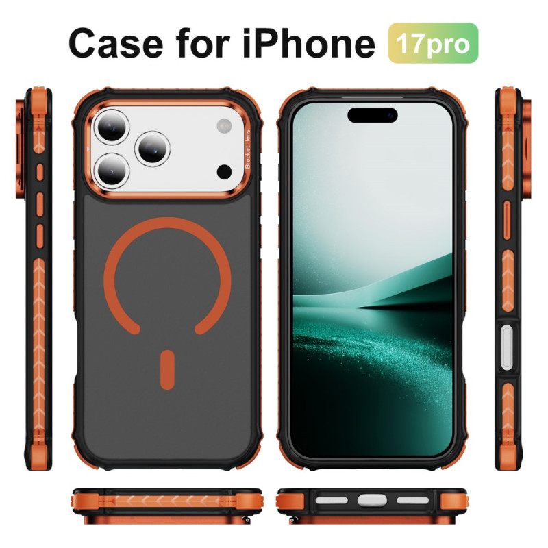 Κάλυμμα iPhone 17 Pro Συμβατό Με Βάση Φακού Και Magsafe Σιλικόνης