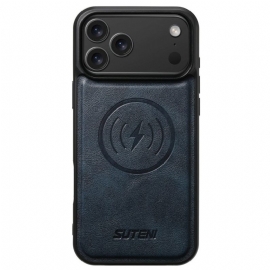 Κάλυμμα iPhone 17 Pro Συμβατό Με Magsafe Με Εφέ Vintage Δέρματος