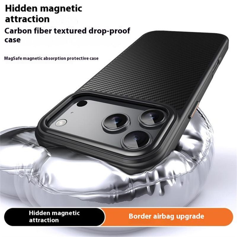 Κάλυμμα iPhone 17 Pro Συμβατό Με Magsafe Εξαιρετικά Λεπτό Άνθρακα
