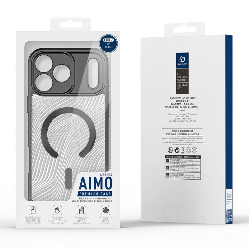 Κάλυμμα iPhone 17 Pro Συμβατό Με Magsafe Σειρά Aimo Dux Ducis