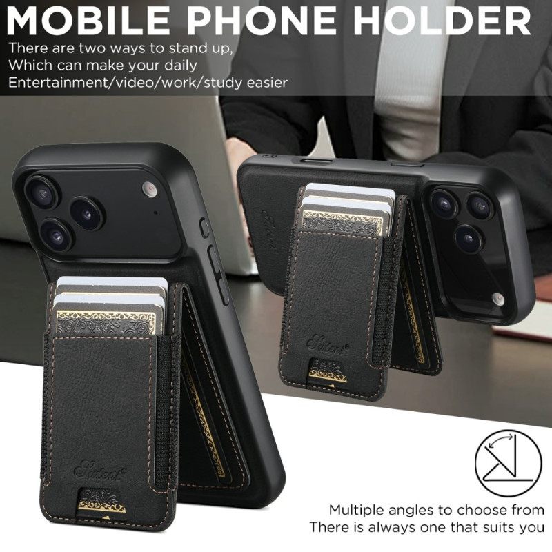Κάλυμμα iPhone 17 Pro Θήκες Κινητών Αποσπώμενη Θήκη Καρτών Magsafe 2 Σε 1