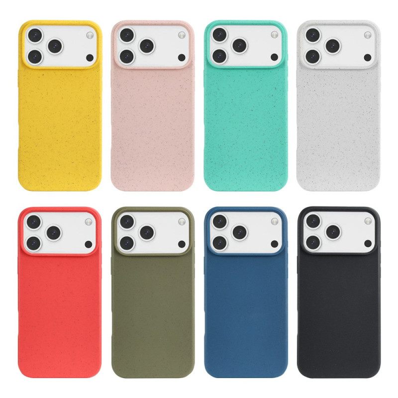 Κάλυμμα iPhone 17 Pro Θήκες Κινητών Ίνες Άχυρου Σίτου