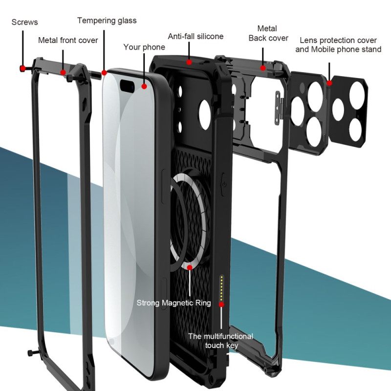 Κάλυμμα iPhone 17 Pro Θήκες Κινητών Magsafe Premium Protection
