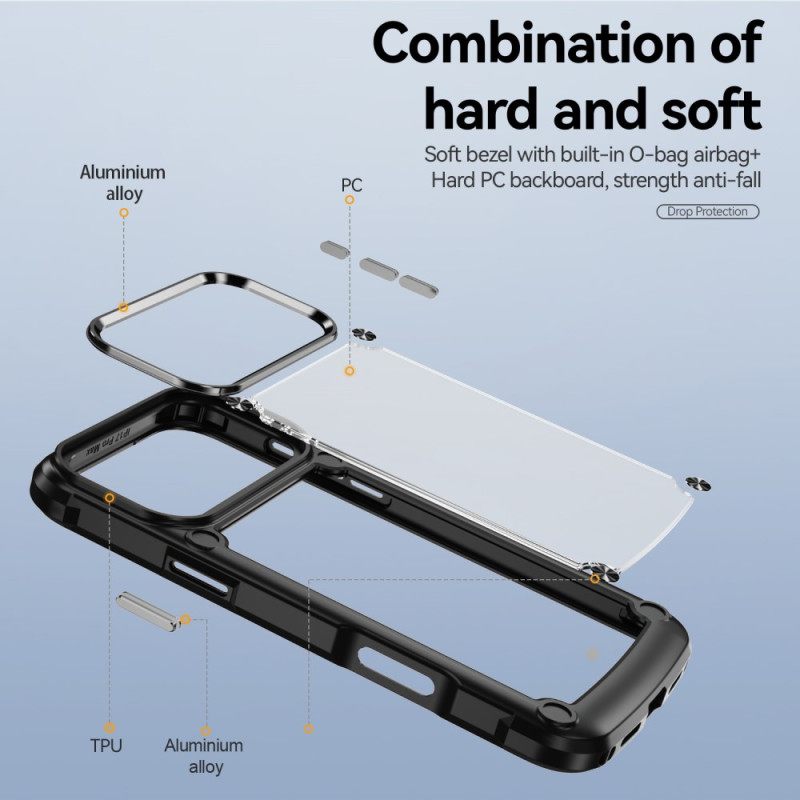 Κάλυμμα iPhone 17 Pro Θήκες Κινητών Υβριδικό Διαφανές