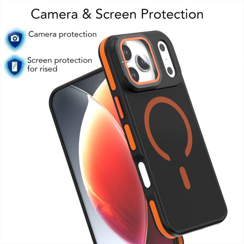 Κάλυμμα iPhone 17 Pro Θήκες Κινητών Υβριδικό Magsafe Με Προστατευτικό Φακού Και Ενσωματωμένη Βάση