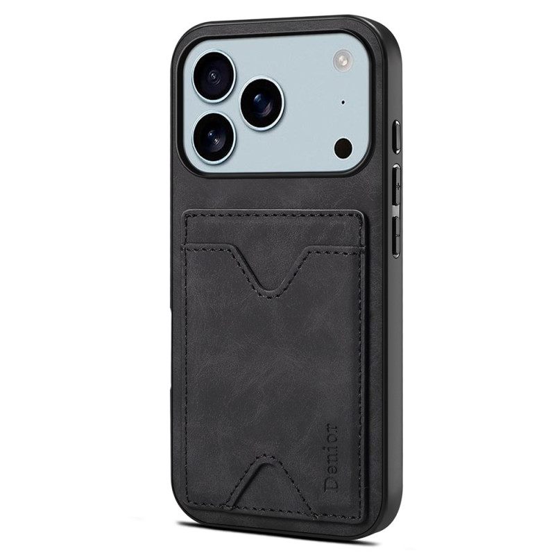 Κάλυμμα iPhone 17 Pro Θήκη Καρτών Denior Και Βάση