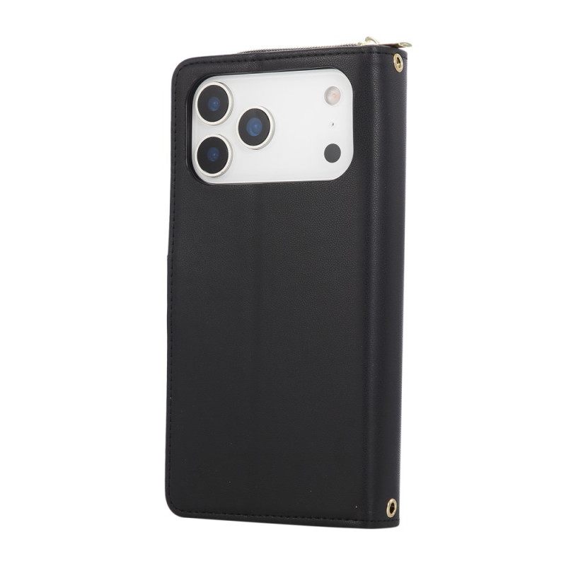 Θηκη Κινητου iPhone 17 Pro Μονόχρωμο Λουράκι