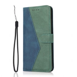 Δερματινη Θηκη Xiaomi Redmi Note 14 Pro 4g Δίχρωμο Σιλικόνης