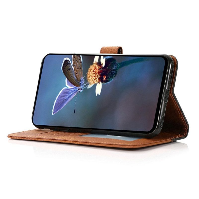 Δερματινη Θηκη Xiaomi Redmi Note 14 Pro 4g Δίχρωμο Σιλικόνης