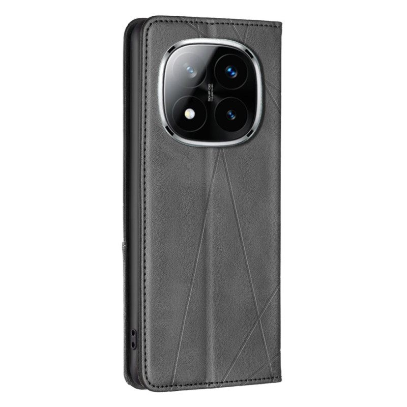 Δερματινη Θηκη Xiaomi Redmi Note 14 Pro 4g Γεωμετρικό