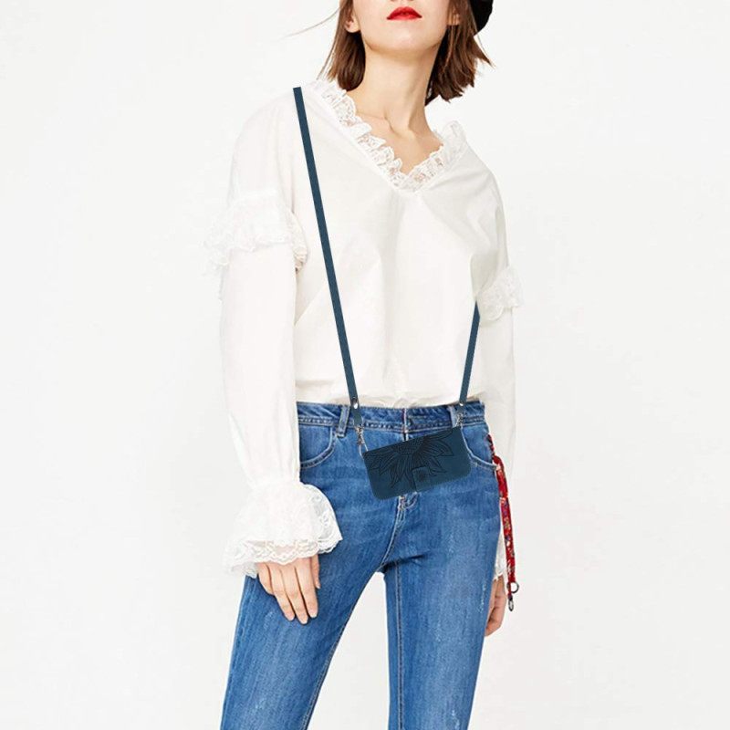 Δερματινη Θηκη Xiaomi Redmi Note 14 Pro 4g Λουράκι Ώμου Με Στάμπα Ηλίανθου