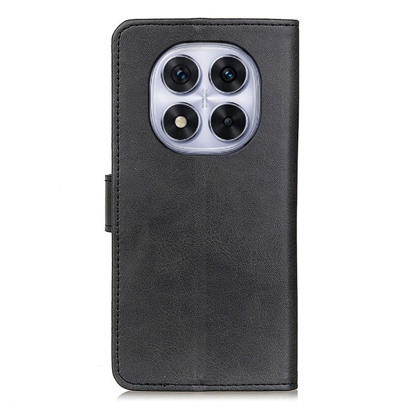 Δερματινη Θηκη Xiaomi Redmi Note 14 Pro 4g Ματ Δέρμα Σιλικόνης