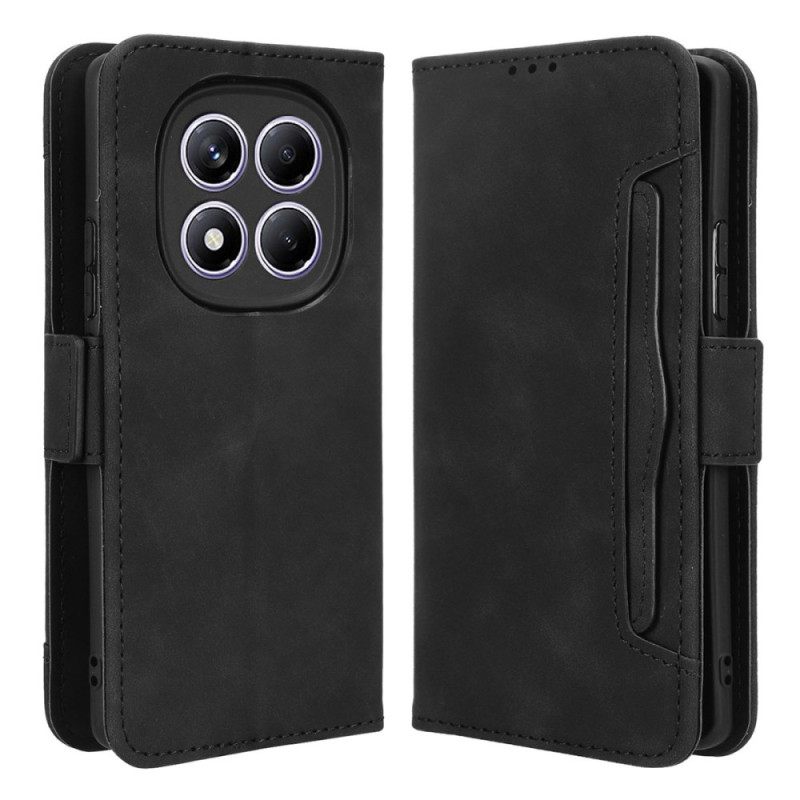 Δερματινη Θηκη Xiaomi Redmi Note 14 Pro 4g Θήκη Πολλαπλών Καρτών Σιλικόνης