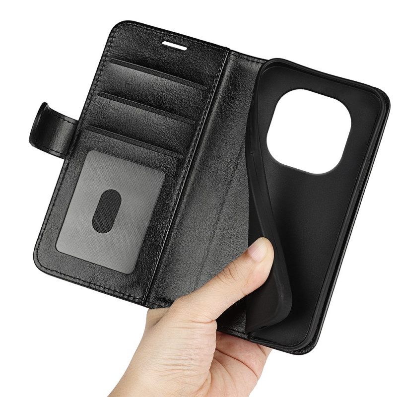 Δερματινη Θηκη Xiaomi Redmi Note 14 Pro 4g Vintage Σιλικόνης