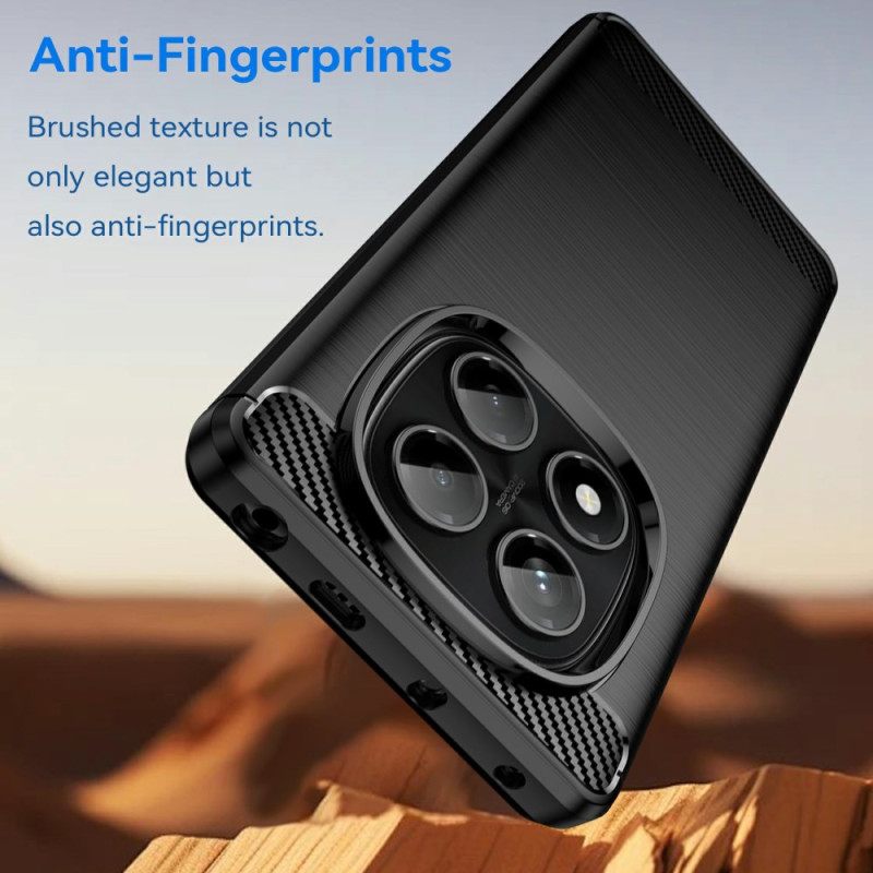 Κάλυμμα Xiaomi Redmi Note 14 Pro 4g Βουρτσισμένο Ανθρακονήματα