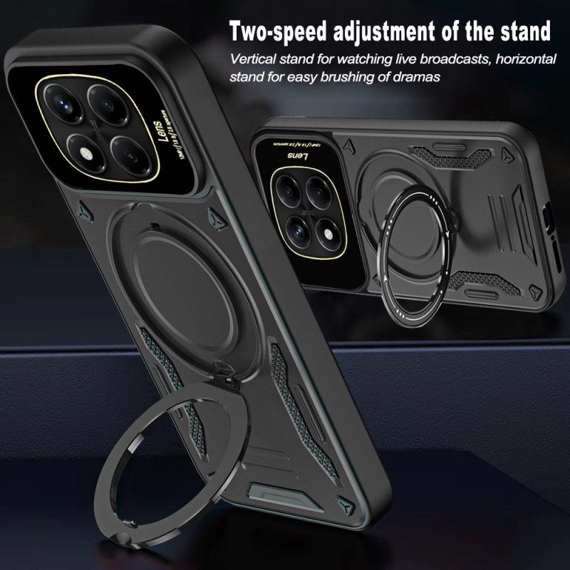 Κάλυμμα Xiaomi Redmi Note 14 Pro 4g Μαγνητική Περιστρεφόμενη Βάση