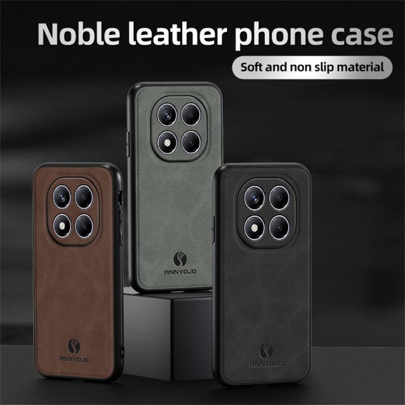 Κάλυμμα Xiaomi Redmi Note 14 Pro 4g Θήκες Κινητών Δερμάτινο Εφέ Annyojo