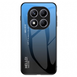 Κάλυμμα Xiaomi Redmi Note 14 Pro 4g Θήκες Κινητών Hello Σκληρυμένο Γυαλί