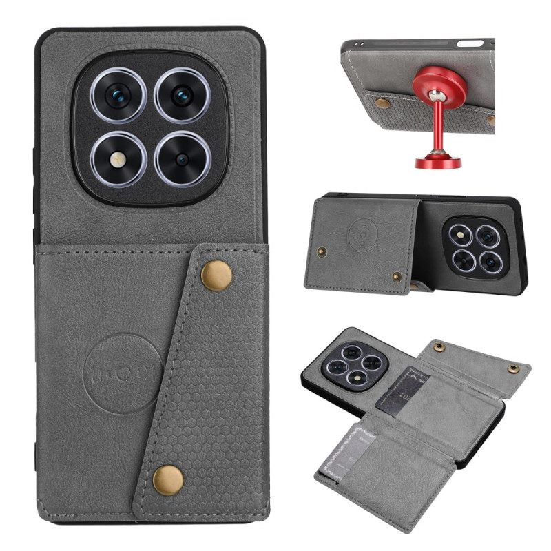 Κάλυμμα Xiaomi Redmi Note 14 Pro 4g Θήκη Καρτών Και Βάση Σιλικόνης