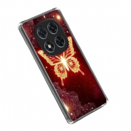 Κάλυμμα Xiaomi Redmi Note 14 Pro 4g Χρυσή Πεταλούδα