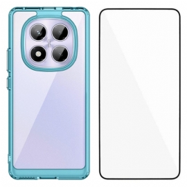 Κάλυμμα Xiaomi Redmi Note 14 Pro 4g Υβριδικό Με Προστατευτικό Οθόνης Από Σκληρυμένο Γυαλί