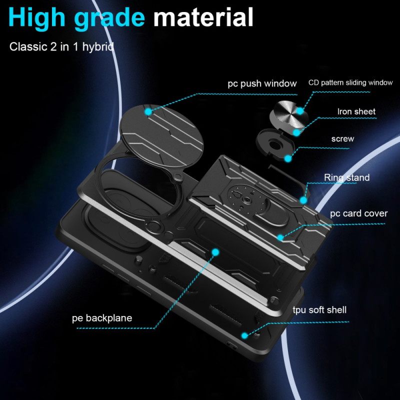 Κάλυμμα Xiaomi Redmi Note 14 Pro 4g Υπερανθεκτικό Με Βάση Και Προστατευτικό Φακού