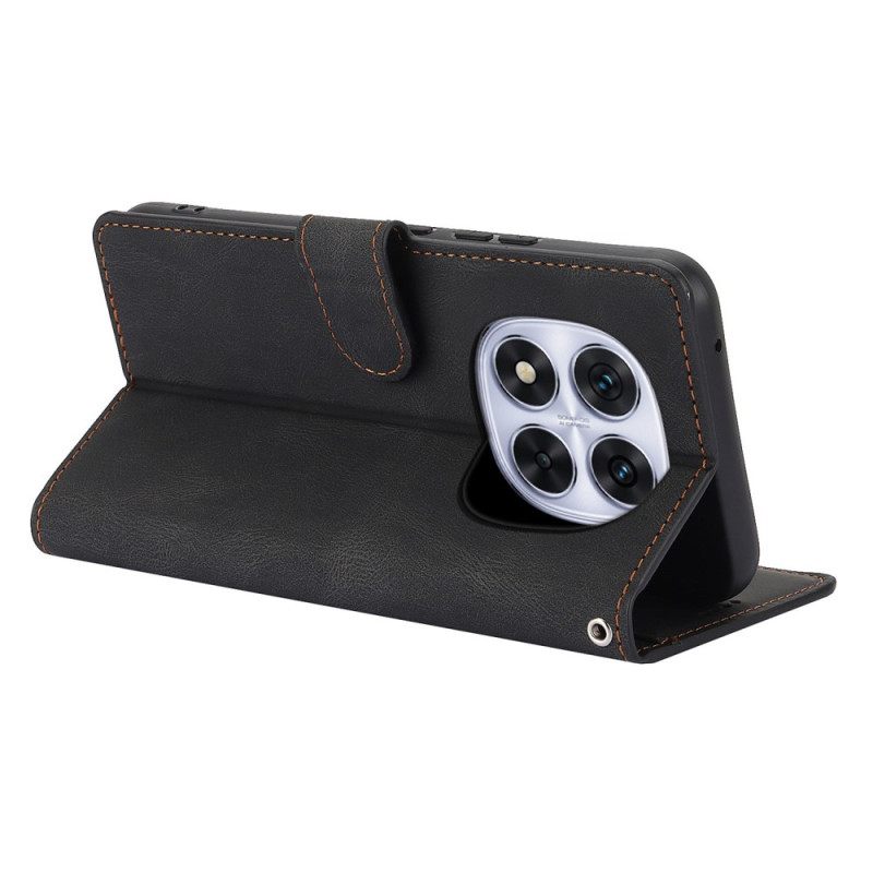 Θηκη Κινητου Xiaomi Redmi Note 14 Pro 4g Θήκες Κινητών Εφέ Σουέτ Με Λουράκι