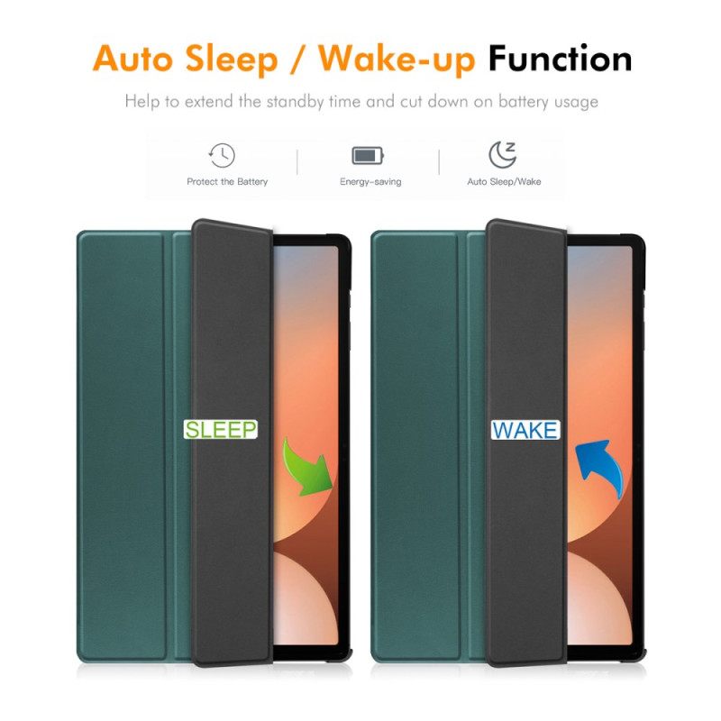 Δερματινη Θηκη Samsung Galaxy Tab S10 Ultra Βάση Enkay Για Γραφίδα