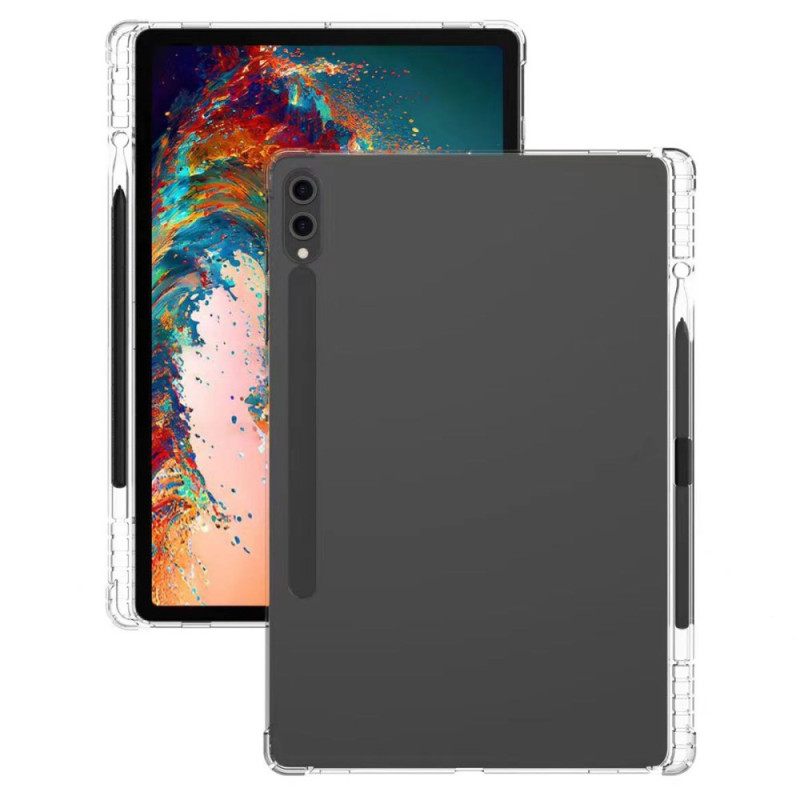 Κάλυμμα Samsung Galaxy Tab S10 Ultra Ενισχυμένη Προστασία Και Βάση Γραφίδας Σιλικόνης